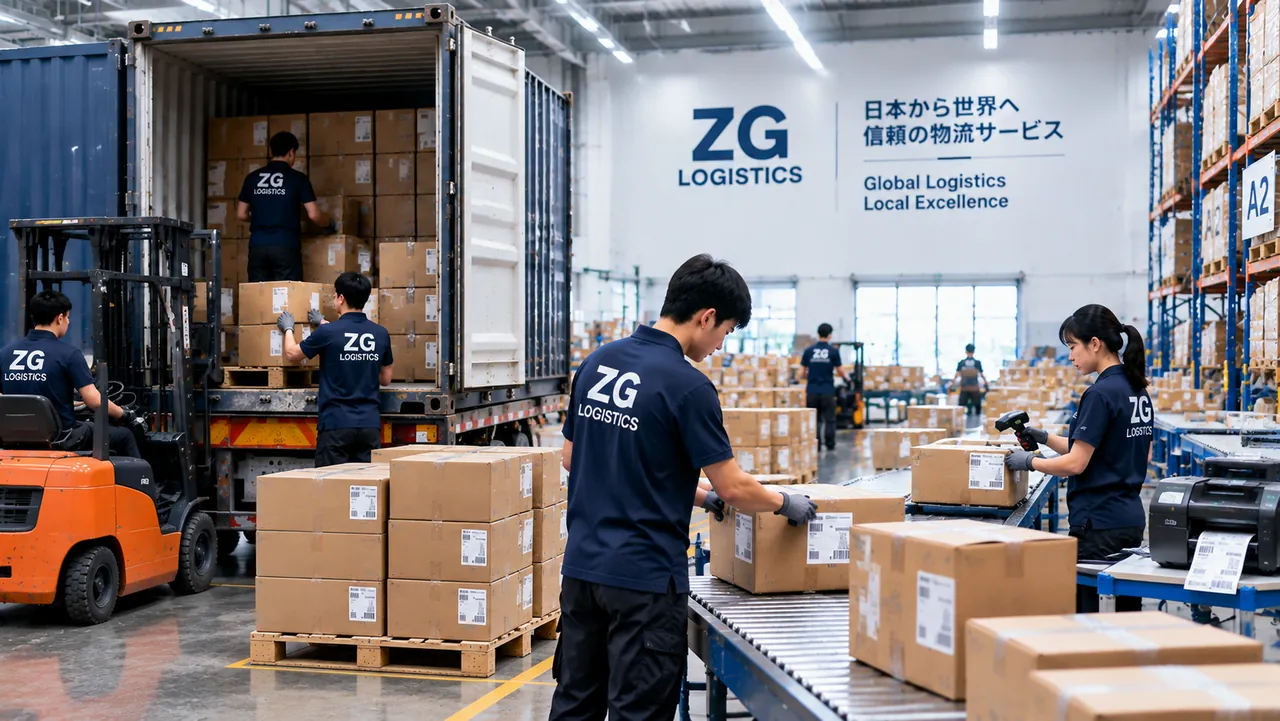 ZG日本海外仓拆柜中转服务